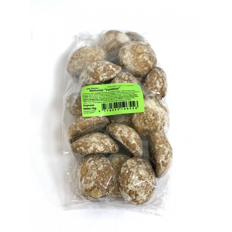 Meduoliai  Vanilniai 1kg Riestlita