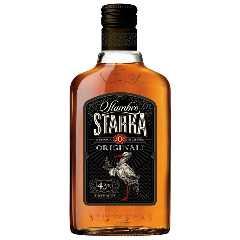 Trauktinė Stumbro Starka (43%), 200 ml