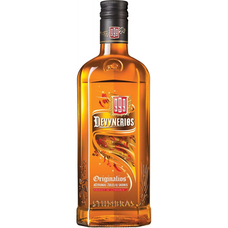 Trauktinė  Trejos devynerios (40%), 350 ml