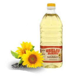 Aliejus Obelių 2l saulėgrąžų