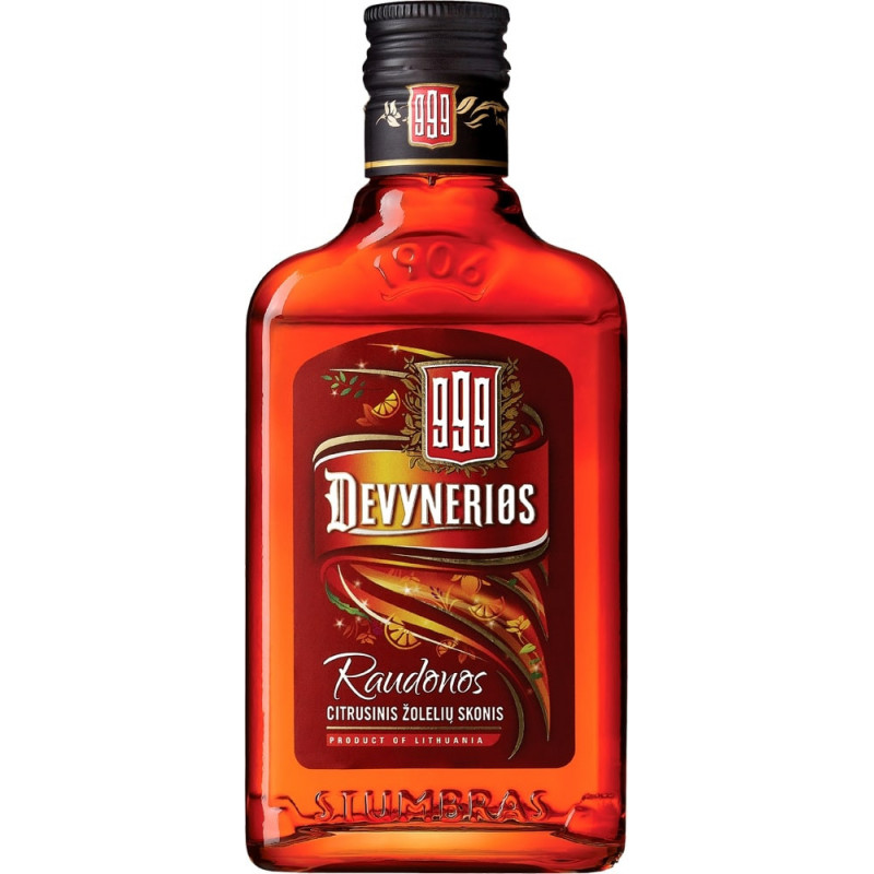 Trauktinė Raudonos devynerios (35%), 200 ml