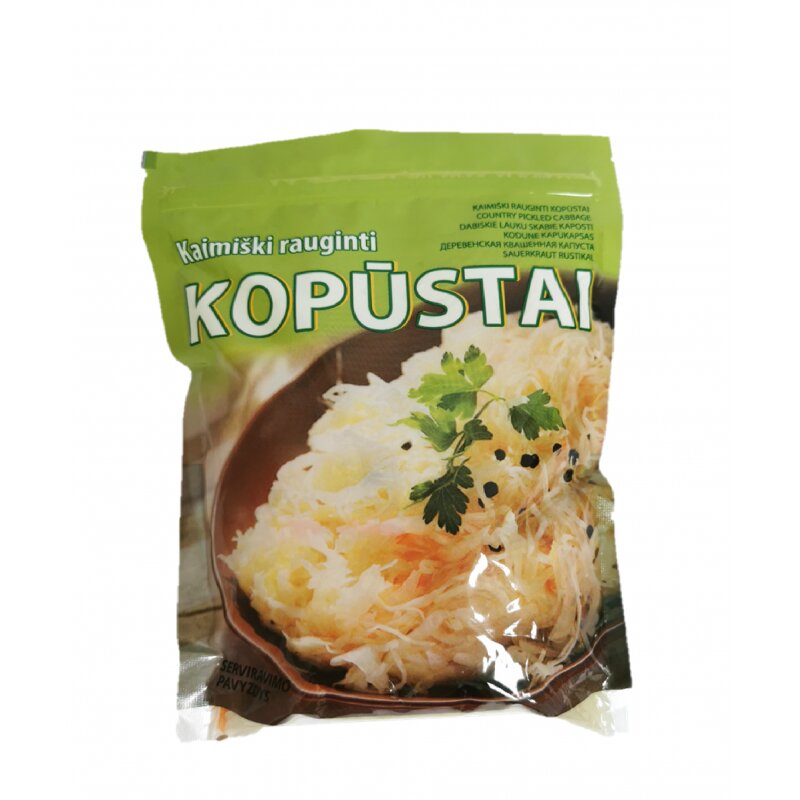 Rauginti kopūstai 0.5kg,  A.Vaupšo
