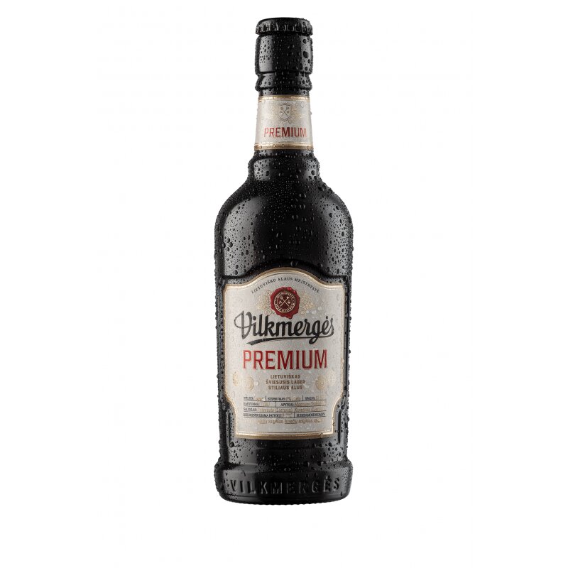 Alus Vilkmergės Premium  (5%), 500ml