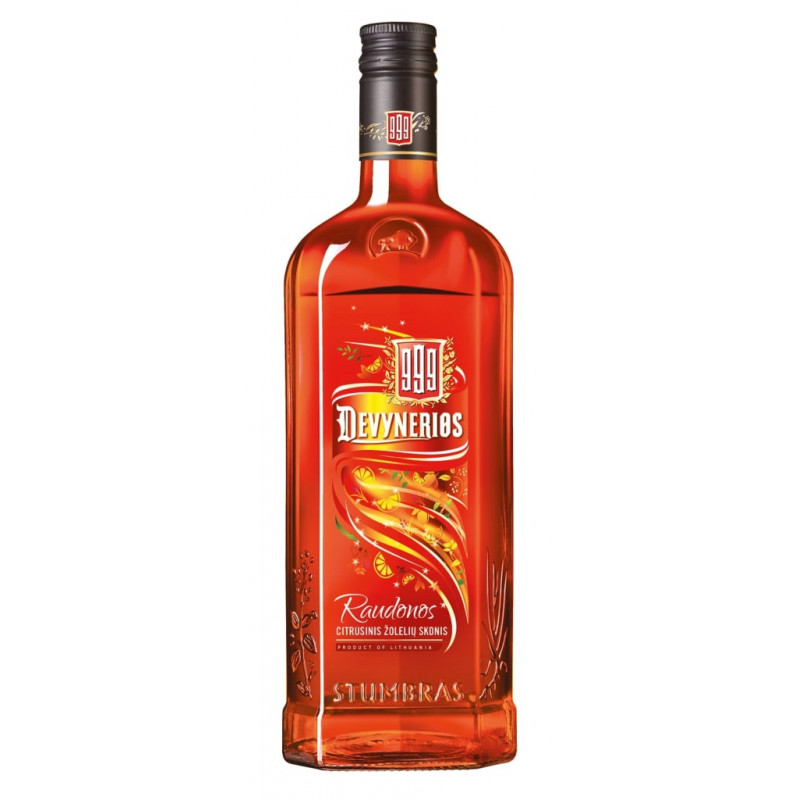Spiritinis gėrimas  Raudonos devynerios (35%), 700 ml