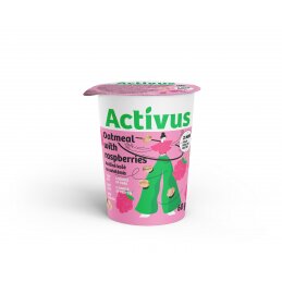 Avižinė košė  Activus  su avietėmis 60g, Kauno grūdai