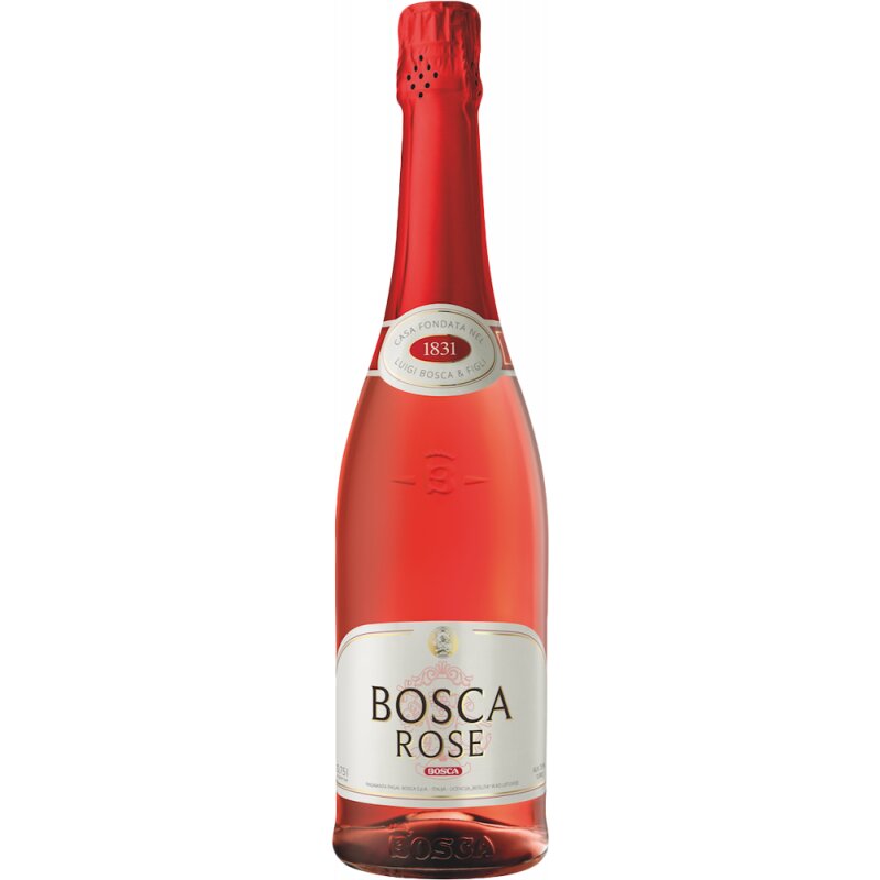 Putojantis gėrimas Bosca Rose pusiau saldus, 750 ml