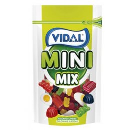 Guminukai VIDAL Mini Mix 180g vaisių skonio