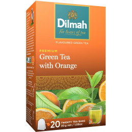Arbata žalioji  DILMAH  Green Orange, 30g