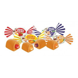 Saldainiai su įdaru Minky Binky