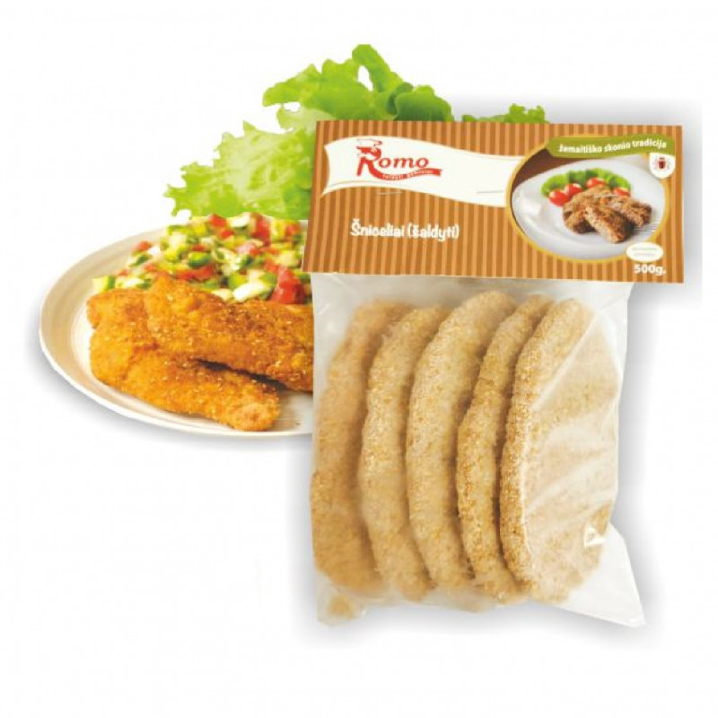 Romo šniceliai 500g šaldyti