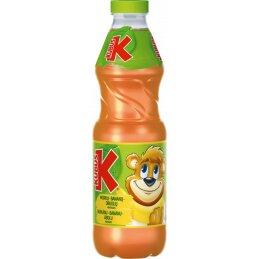 Nektaras  Kubuš morkų, bananų, obuolių, 850 ml