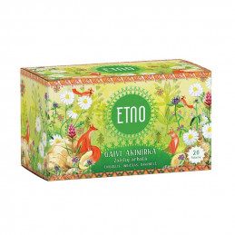 Žolelių arbata Etno  Gaivi akimirka  36g čiobrelis, imbieras, ramunėlė