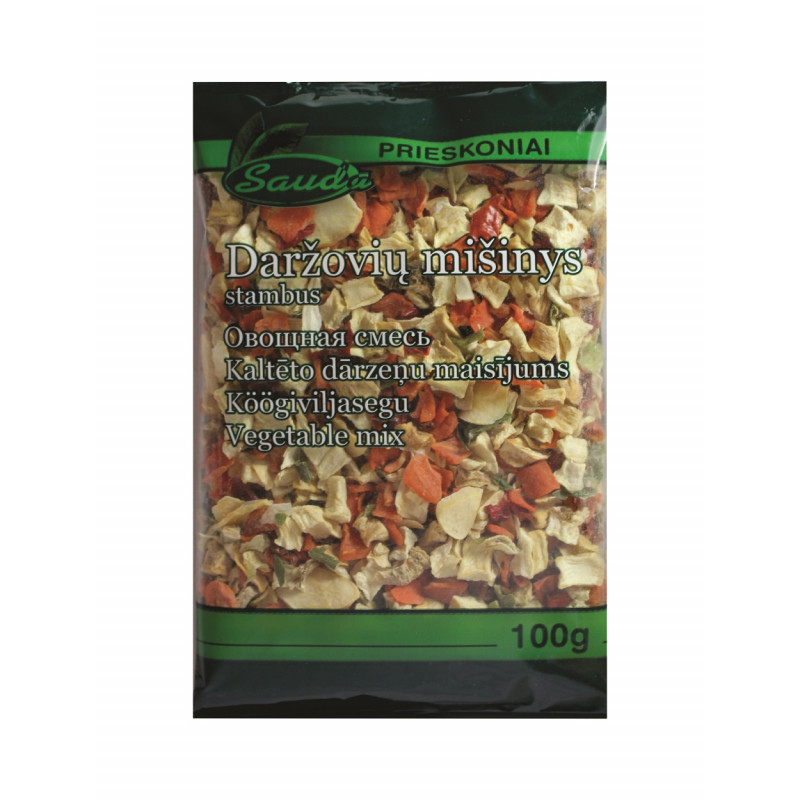 Daržovių mišinys"Sauda" (stambus) 100g