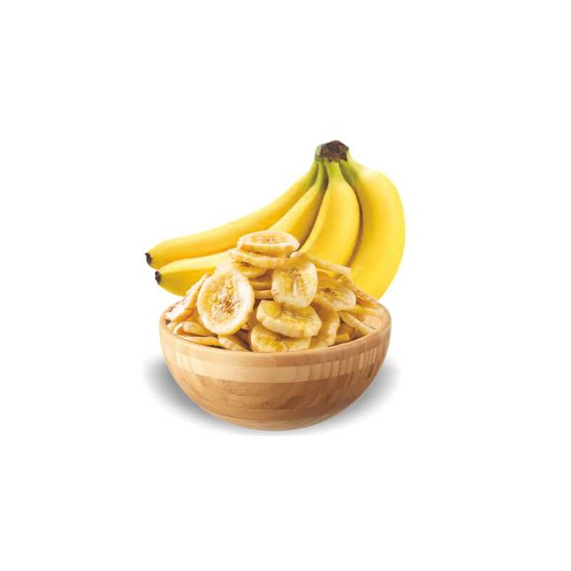 Džiovinti bananų traškučiai
