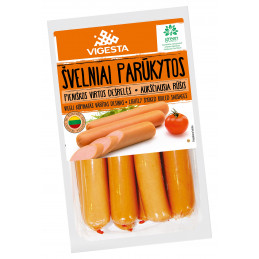 Virtos Pieniškos dešrelės 370g, švelniai parūkytos