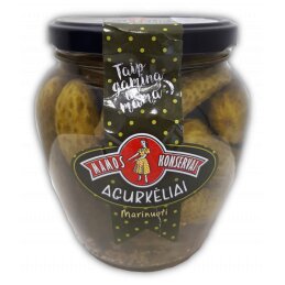 Marinuoti agurkėliai  Mamos konservai  530g/290g