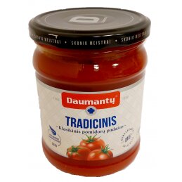 Pomidorų padažas  Daumantų TRADICINIS,500g