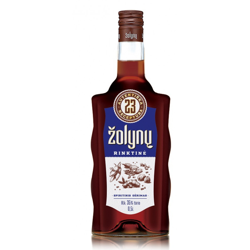 Spiritinis gėrimas Žolynų Rinktinė (35%), 500 ml