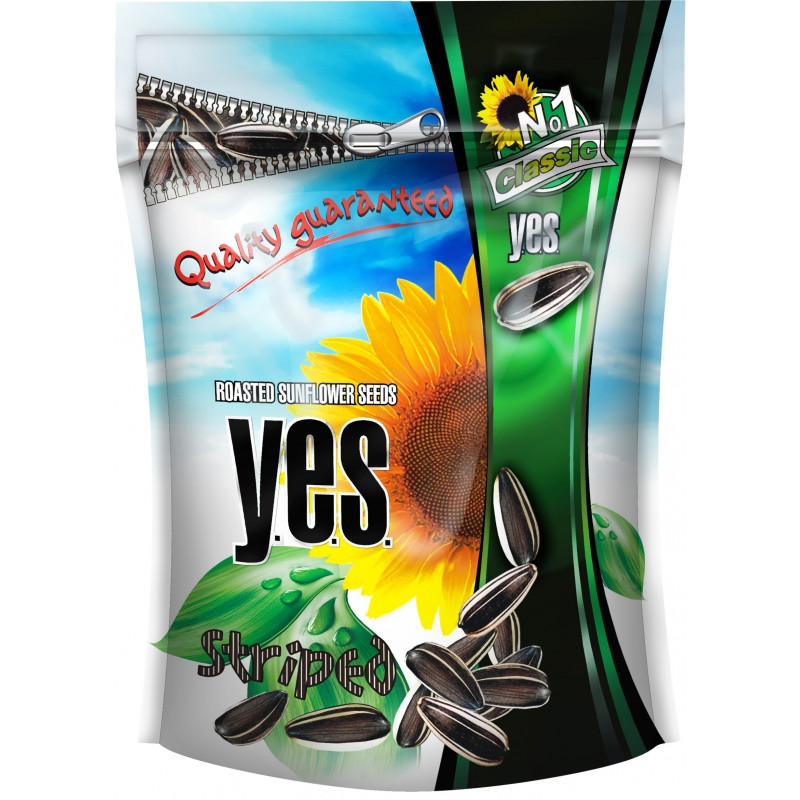 Y.E.S. Saulėgrąžos dryžuotos debesėliai, 150g