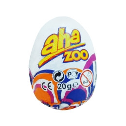 Šokoladinis kiaušinis AHA ZOO CRAZY HEROES, 20g