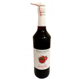 Sirupas ROJAUS PAUKŠTIS 970ml aviečių skonio su pompa