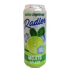 Gazuotas alaus kokteilis Radler citrinų-mėtų skonio (2.5%), 500ml