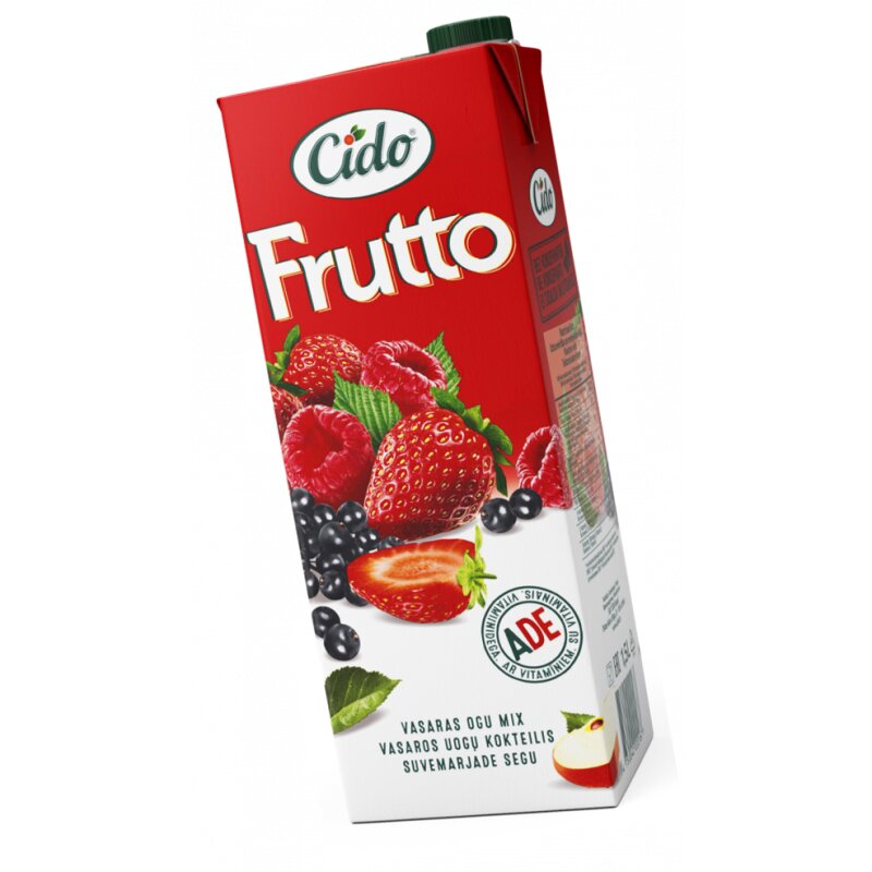 Sulčių gėrimas Vasaros uogų kokteilis 15%, 1.5l