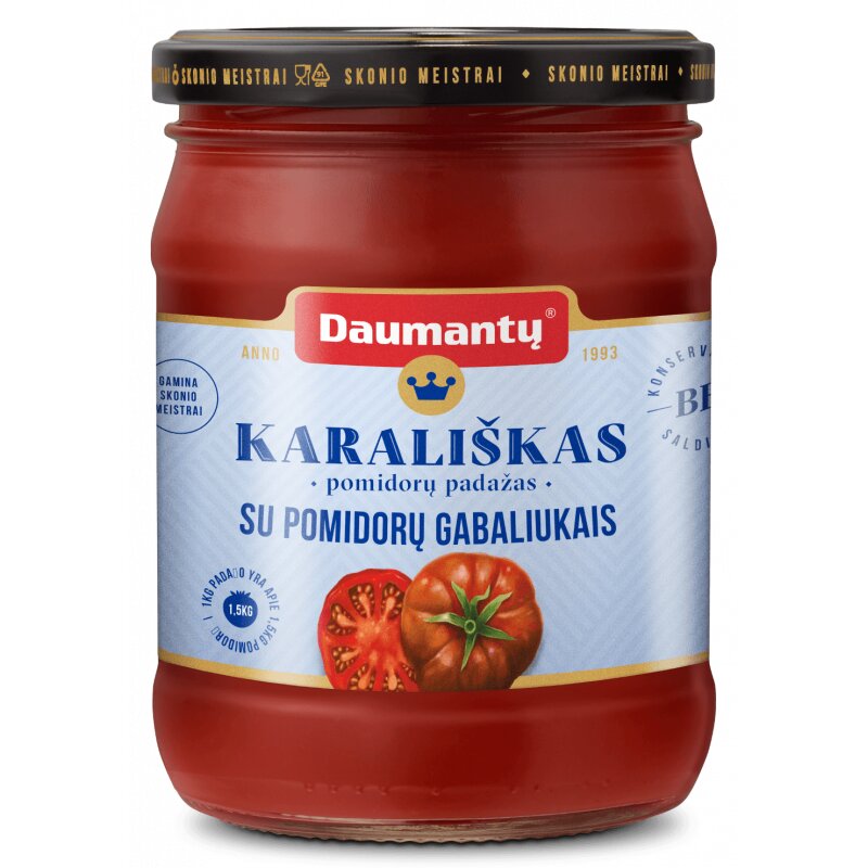 Karališkas pomidorų padažas Daumantų, 500g
