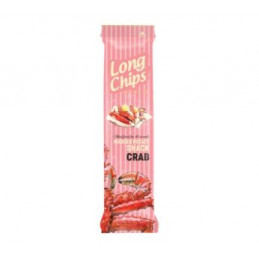 Bulvių tyrės užkandis "Long chips" 75g krabų skonio