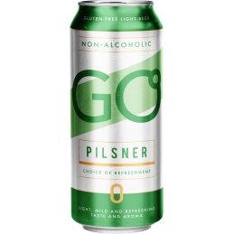 Alus Švyturys  GO Pilsner  nealkoholinis 500 ml
