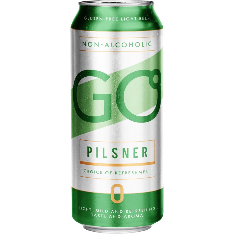 Alus Švyturys  GO Pilsner  nealkoholinis 500 ml