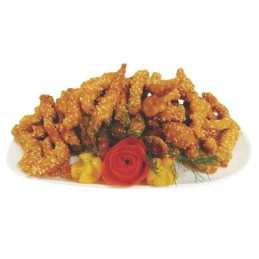 Keptos vištienos filė juostelės 1kg