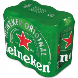 Alus  Heineken  (5%), 6x500 ml