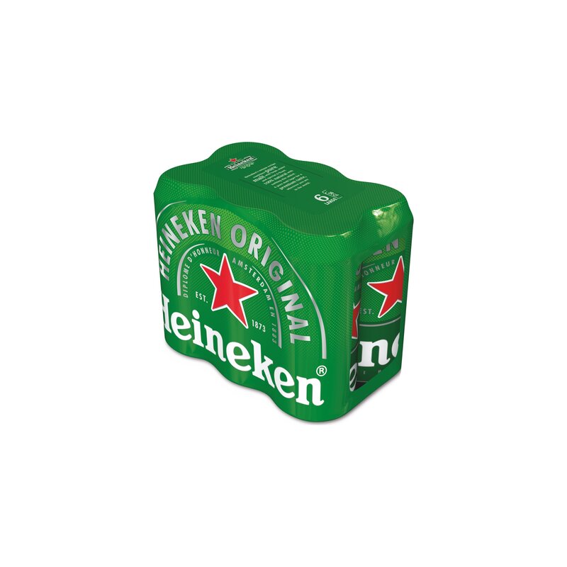 Alus  Heineken  (5%), 6x500 ml