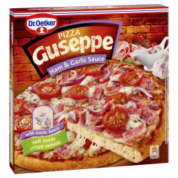 Šaldyta pica Guseppe su kumpiu ir česnakiniu padažu, 440g