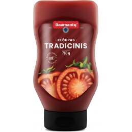 Kečupas  Daumantų  Tradicinis 780g