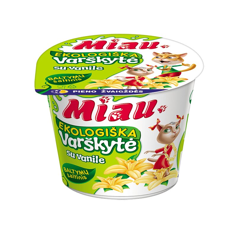 Varškytė Miau su vanile 100g