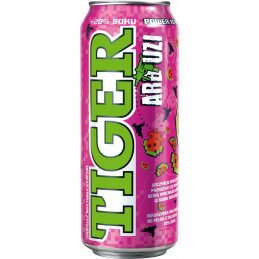 Gazuotas energinis gėrimas Tiger 500 ml arbūzų skonio