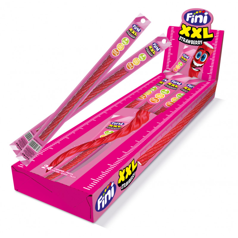 Guminukai FINI XXL braškinis, 30g