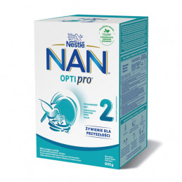Tolesnio maitininimo pieno mišinys  NAN Optipro 2 nuo 6 mėn., 650g