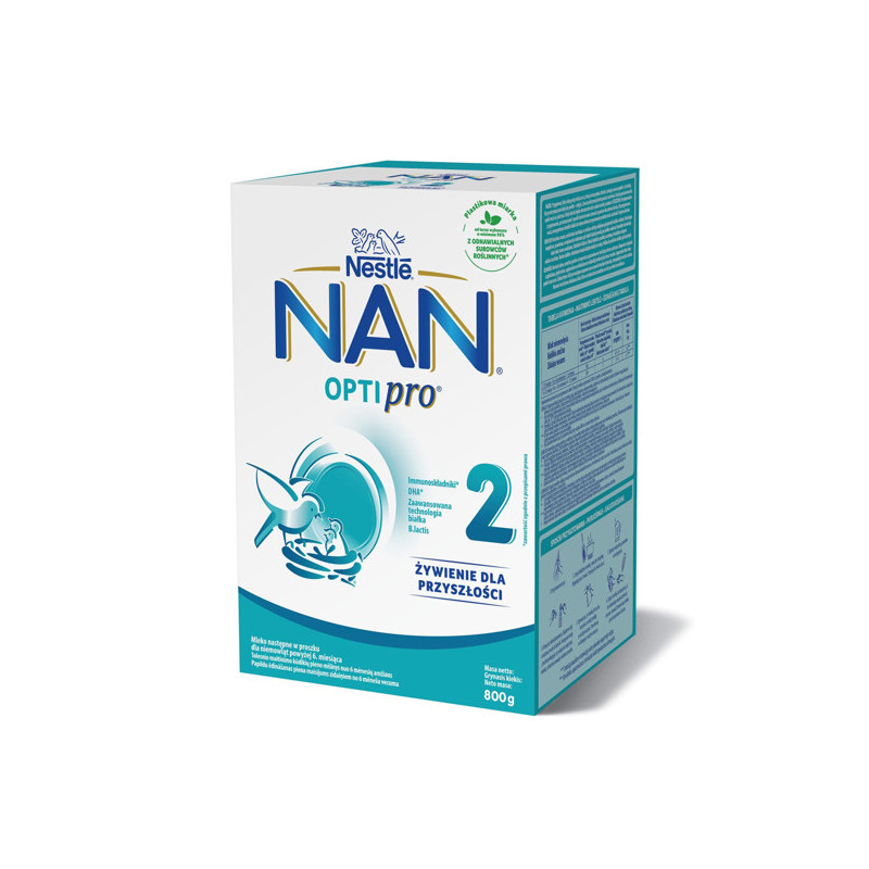 Tolesnio maitininimo pieno mišinys  NAN Optipro 2 nuo 6 mėn., 650g