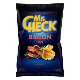 Kvietiniai traškučiai  Mr. Check  90g kumpio skonio