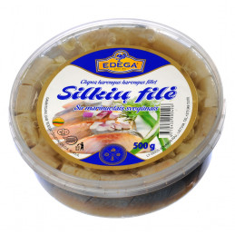 Silkių filė  Edega  su marinuotais svogūnais 500g