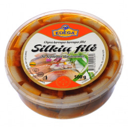 Silkių filė  Edega  su keptomis daržovėmis 500g
