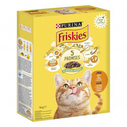 Katėms Friskies  1kg su vištiena ir daržovėmis