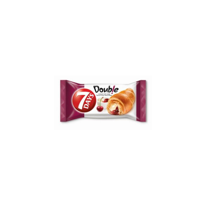 Raguolis  7 DAYS  Double  su vanile ir vyšniomis 60g