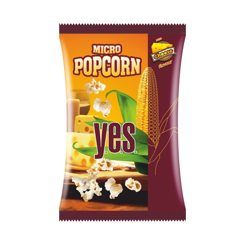 Kukurūzai spraginimui  Y.E.S  90g sūrio