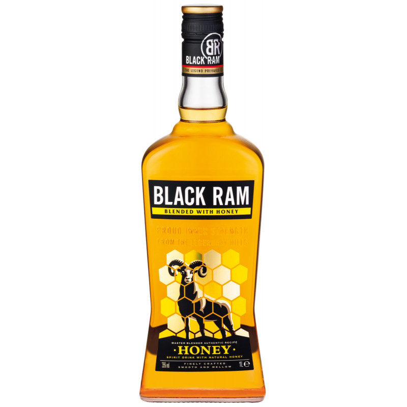Spiritinis gėrimas Black Ram Honey (35%), 1l