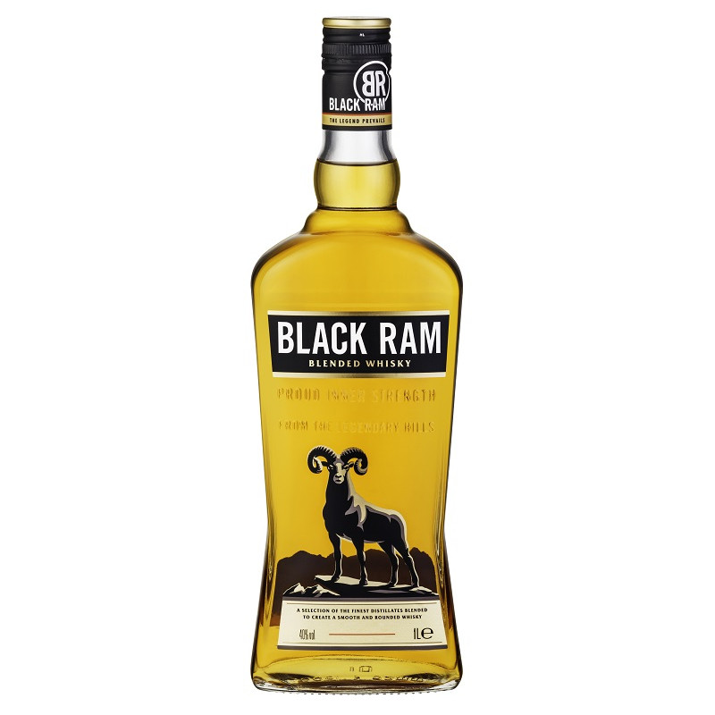 Viskis  Black Ram  (40%), 1l