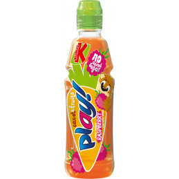 Gėrimas Kubuš Play morkų, citrinų, aviečių obuolių skonio , 400 ml